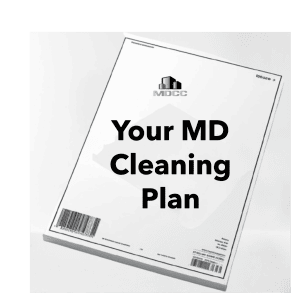 A Picture of a MD Commercial Cleaning Cleaning Plan